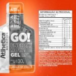 Atlhetica Nutrition GO ENERGY NOW GEL (10 sachês de 30g) Laranja com Acerola, Cor: Multicolorido. - Imagem 2