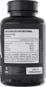 BCAA 3:1:1 Dark Lab, 60 Cápsulas, Aminoácidos, Recuperação Muscular - Imagem 3