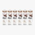Bebida Proteica NotCo NotShake Protein Chocolate 6x250ml, 16g de Proteína, Ingredientes 100% Vegetais, Sabor Chocolate, Low Carb, Sem Lactose, Sem Açúcar Adicionado, Baixo em Gorduras, Vegetariano.