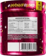 FTW Pré-Treino Diabo Verde Diploko em Pó com Cafeína, Aminoácidos Beta‑Alanina e Arginina para Treinos e Atividades Físicas - Pote 300 g (Morango Atômico) - Imagem 2