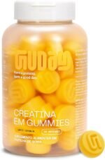 Guday Creatina Monoidratada em Gummies 60 Gomas Sabor Laranja – Suplementação Prática e Refrescante para Sua Rotina de Treinos