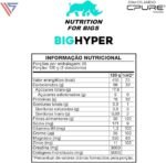 Hipercalórico BigHyper com Creatina 3Kg Nutrition For Bigs (Cookies) - Imagem 2
