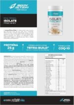 Isolate Prime Whey 900g Sabor Baunilha Bodyaction - Imagem 2
