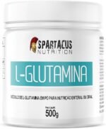 L-Glutamina 100% Pura Isolada 500g Recuperação Muscular Suplemento Alimentar em Pó Zero Açúcar Sem Glúten Alta Pureza Spartacus Nutrition