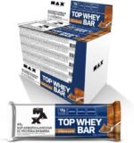 Max Titanium Top Whey Bar 12 Unidades De 41G (Doce De Leite)