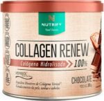 Nutrify - Collagen Renew Chocolate 300G - Colágeno Hidrolisado Verisol - Saúde e Beleza - Sabor Chocolate