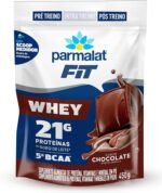 Whey Protein Concentrado Chocolate Parmalat Fit 450g