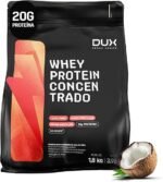 Whey Protein Concentrado Coco Refil 1.8kg – Contribui Para o Ganho Muscular Hipertrofia – Dux Human Health